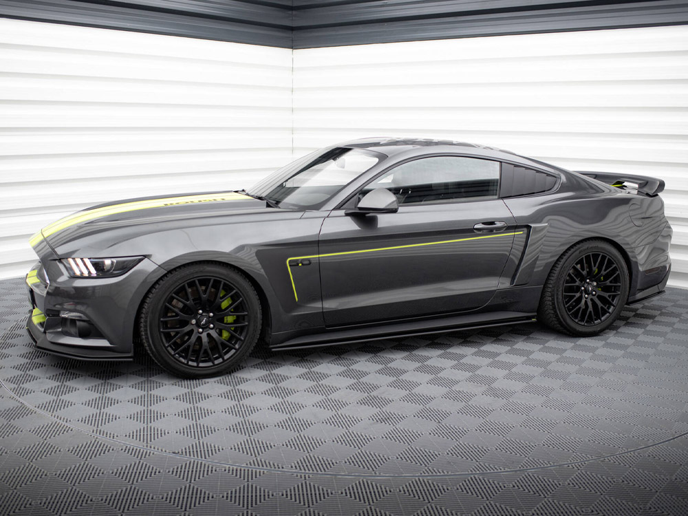 Street PRO Side Skirts Diffusers Ford Mustang GT Mk6 - 2 