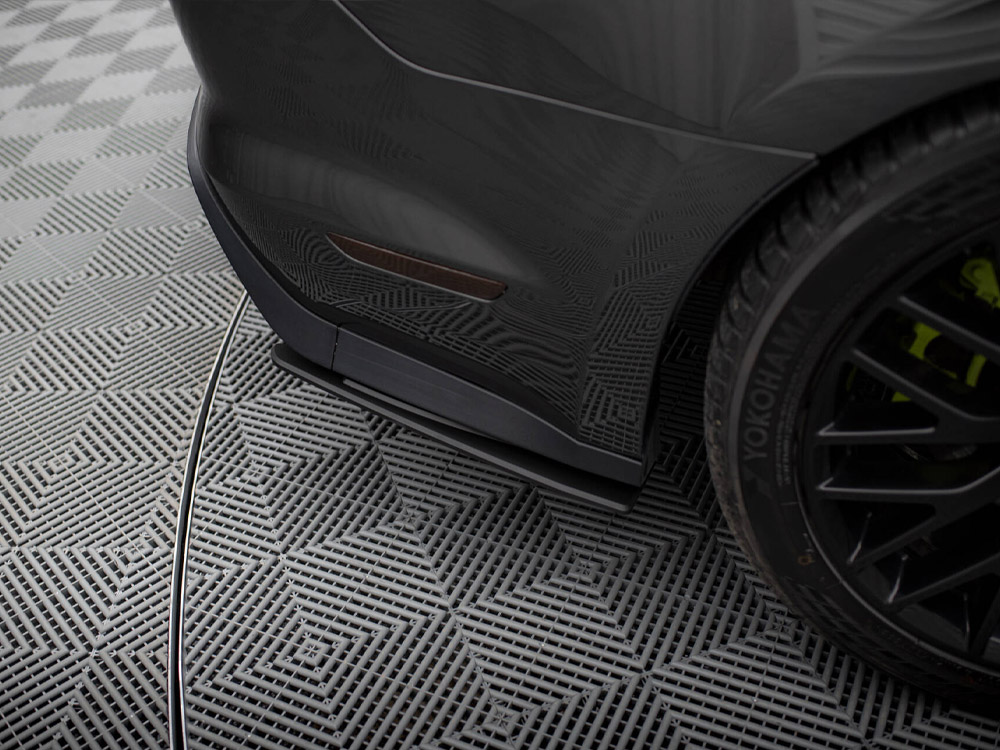 Street Pro Rear Side Splitters Ford Mustang GT Mk6 - 4 