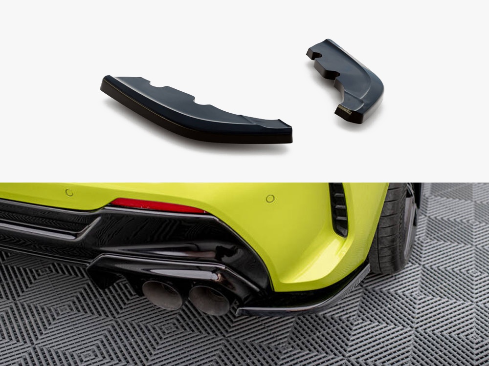Rear Side Splitters V.10 (For rear valance v.2) BMW 1 M-Pack / M135i F40 - 1 