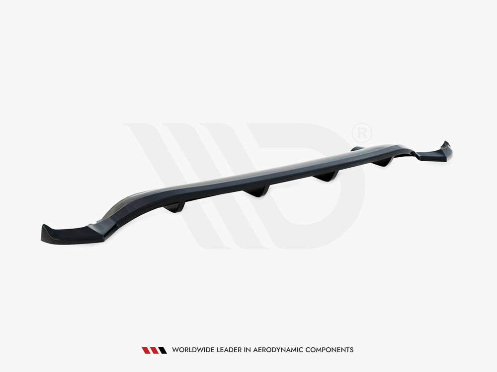 Central Rear Splitter (Vertical Bars) Toyota IQ - 4 