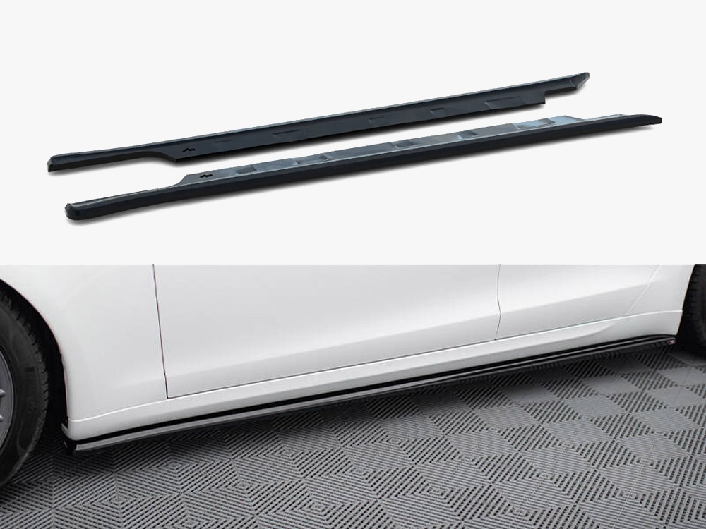Side Skirts Diffusers V.2 Tesla Model S Plaid Mk1 Facelift - 1 