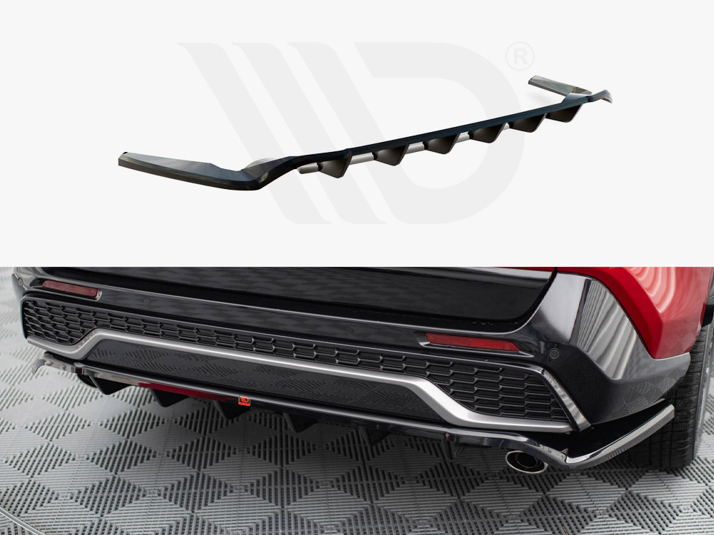 Rear Splitter (Vertical Bars) Toyota RAV4 GR Sport Mk5 - 1 