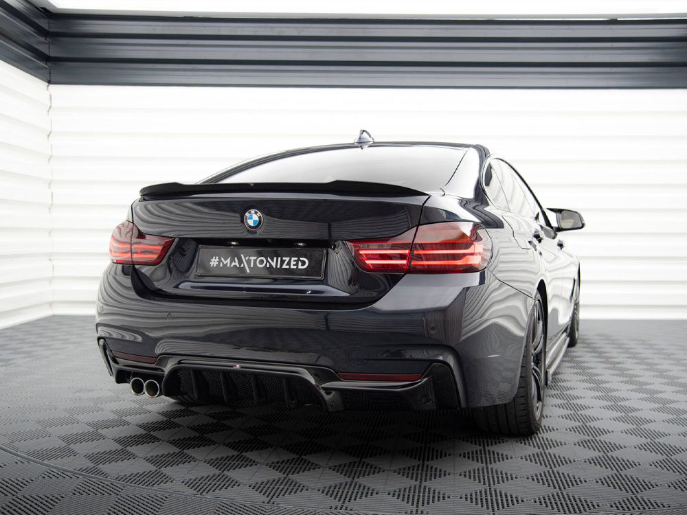Reduced - Rear Valance BMW 4 Coupe / Gran Coupe / Cabrio M-Pack F32 / F36 / F33 (Version with exhaust on one side) - 2 