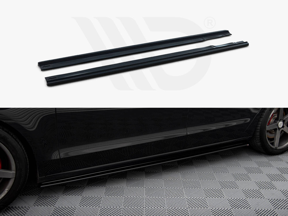 Side Skirts Diffusers Audi A8 D4 - 1 