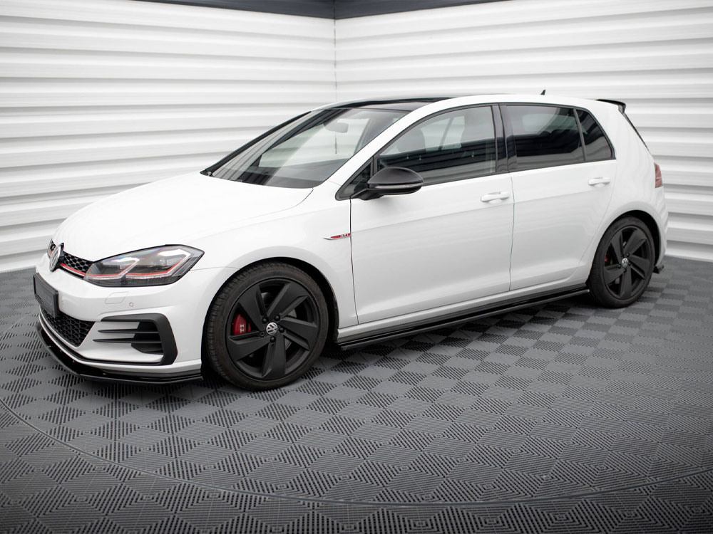 Side Skirts Diffusers VW Golf 7 GTI Preface / Facelift (Wide) - 2 