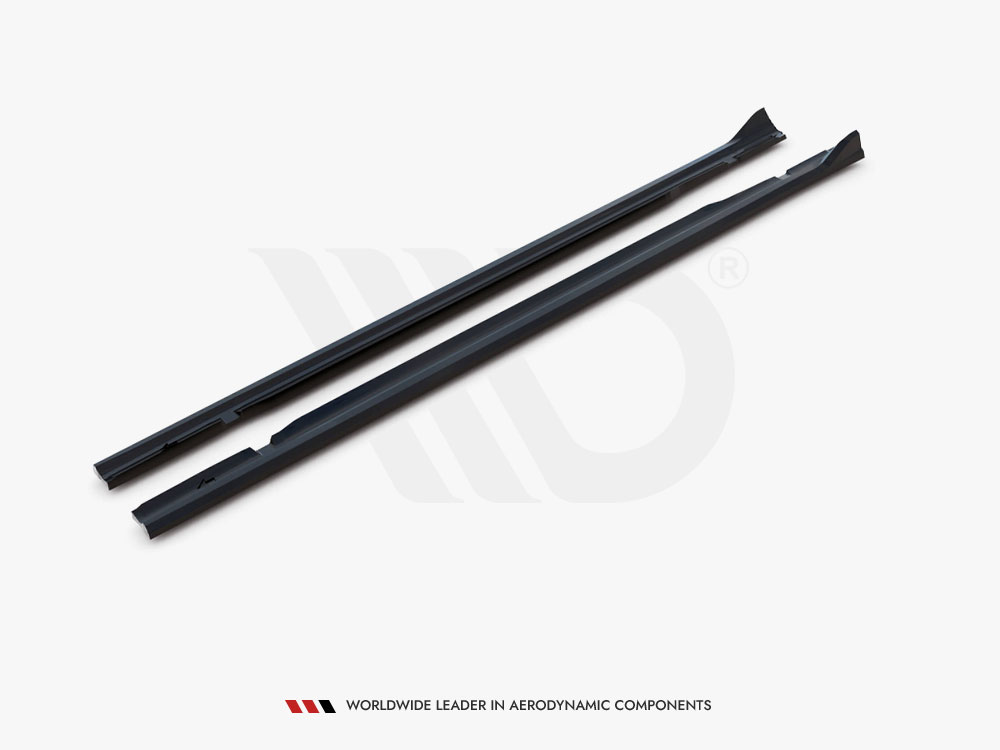 Side Skirts Diffusers V.2 Mercedes-AMG C63 Sedan / Estate W205 / S205 - 5 