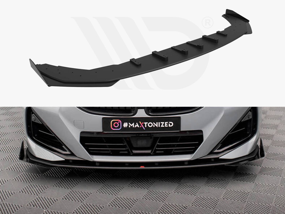 Street PRO Front Splitter + Flaps BMW 2 Coupe M-Pack / M240i G42 - 1 