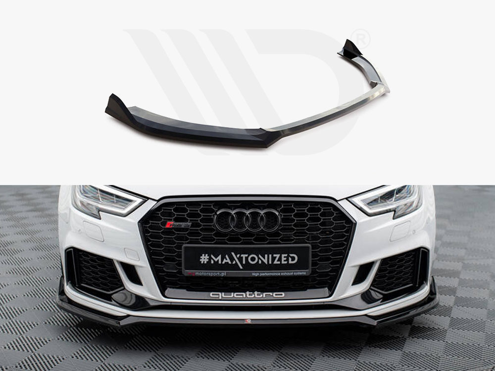 Front Splitter V.4 Audi RS3 Sedan 8V Facelift - 1 