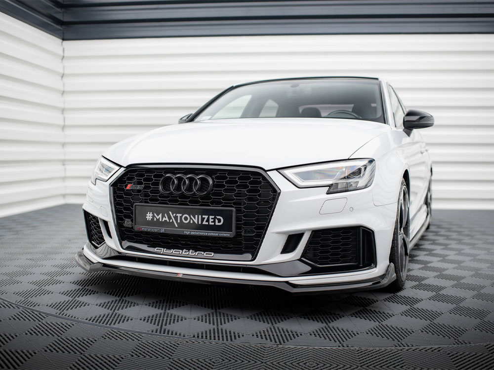 Front Splitter V.4 Audi RS3 Sedan 8V Facelift - 2 