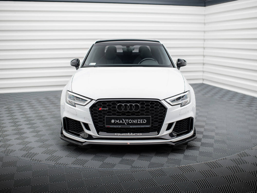 Front Splitter V.4 Audi RS3 Sedan 8V Facelift - 3 