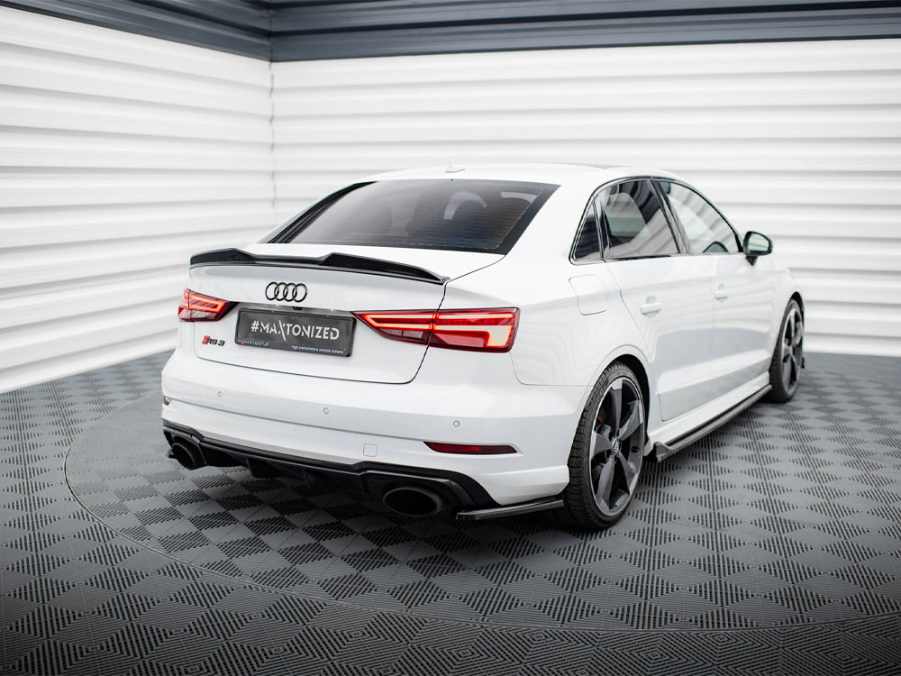 Rear Side Splitters V.2 Audi RS3 Sedan 8V Facelift - 2 