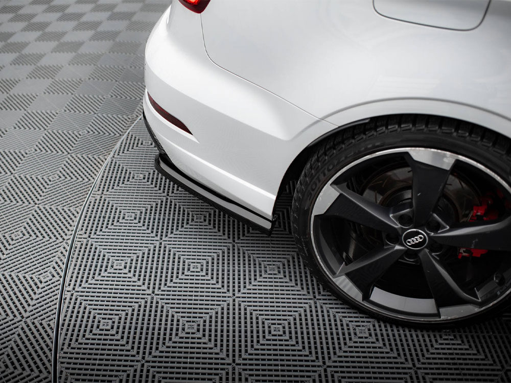Rear Side Splitters V.2 Audi RS3 Sedan 8V Facelift - 4 