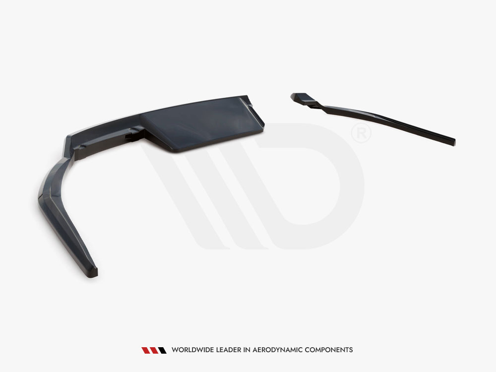 Central Rear Splitter (Vertical Bars) Jaguar XE X760 Facelift - 7 
