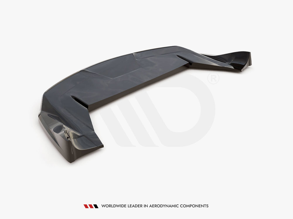 Rear Splitter (Vertical Bars) Tesla Model X Mk1 Facelift - 10 