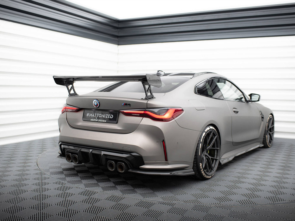 Carbon Spoiler With External Brackets Uprights BMW M4 G82 - 2 