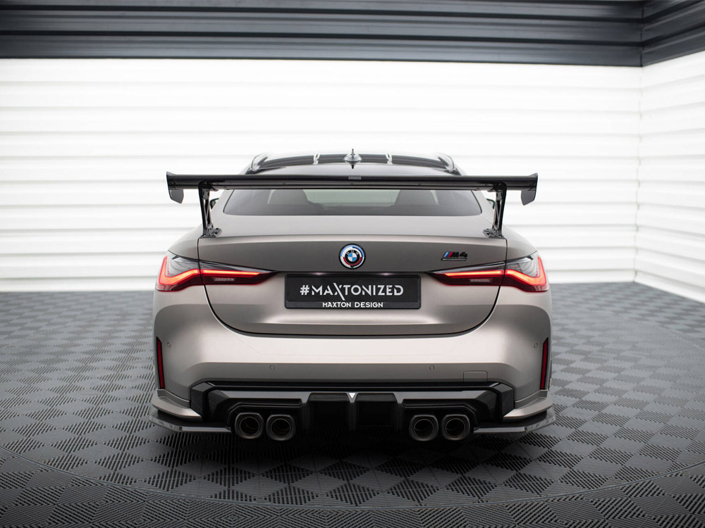Carbon Spoiler With External Brackets Uprights BMW M4 G82 - 4 