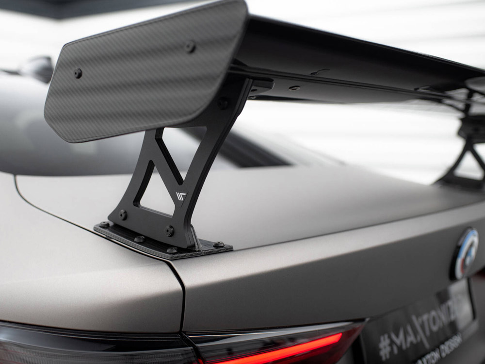 Carbon Spoiler With External Brackets Uprights BMW M4 G82 - 6 