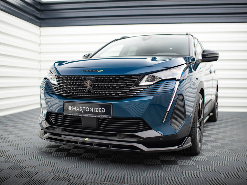 Front Splitter Peugeot 3008 GT-Line Mk2 Facelift - 2 