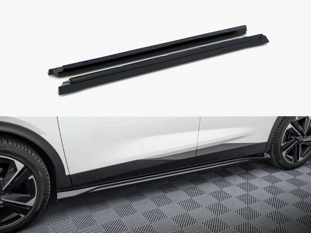 Side Skirts Diffusers Peugeot 408 Mk1 - 1 