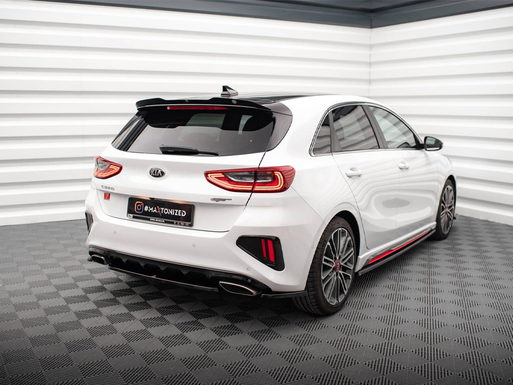 Rear Side Splitters Kia Ceed GT Mk3 - 2 