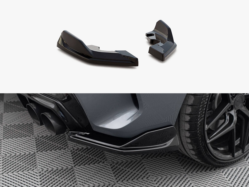 Rear Side Splitters V.4 BMW 1 F40 M-Sport / M135i - 1 