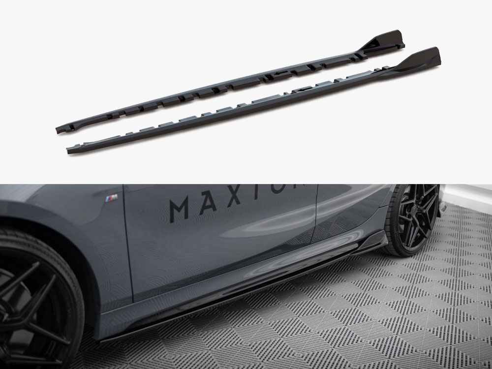 Side Skirts Diffusers V.3 BMW 1 F40 M-Sport / M135i - 1 
