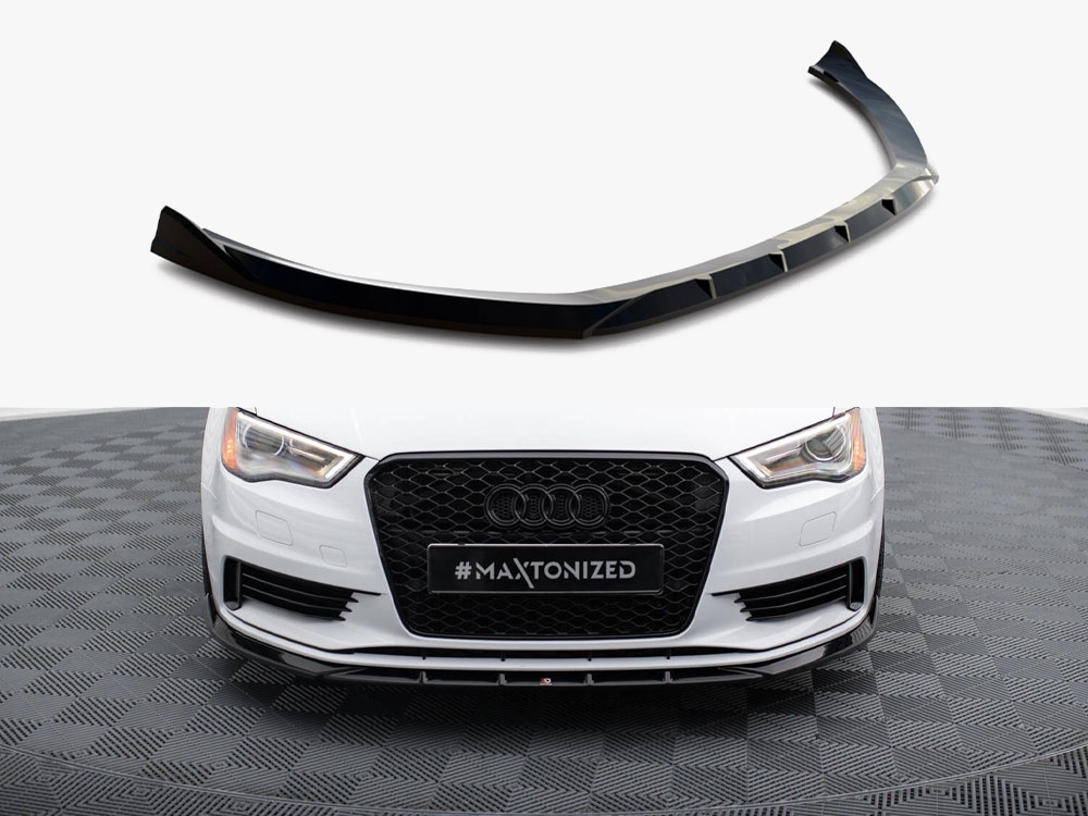 Front Splitter V.1 Audi A3 Sedan 8V - 1 