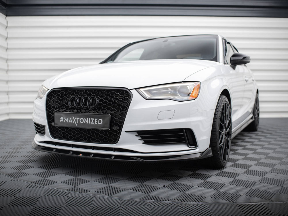 Front Splitter V.1 Audi A3 Sedan 8V - 2 