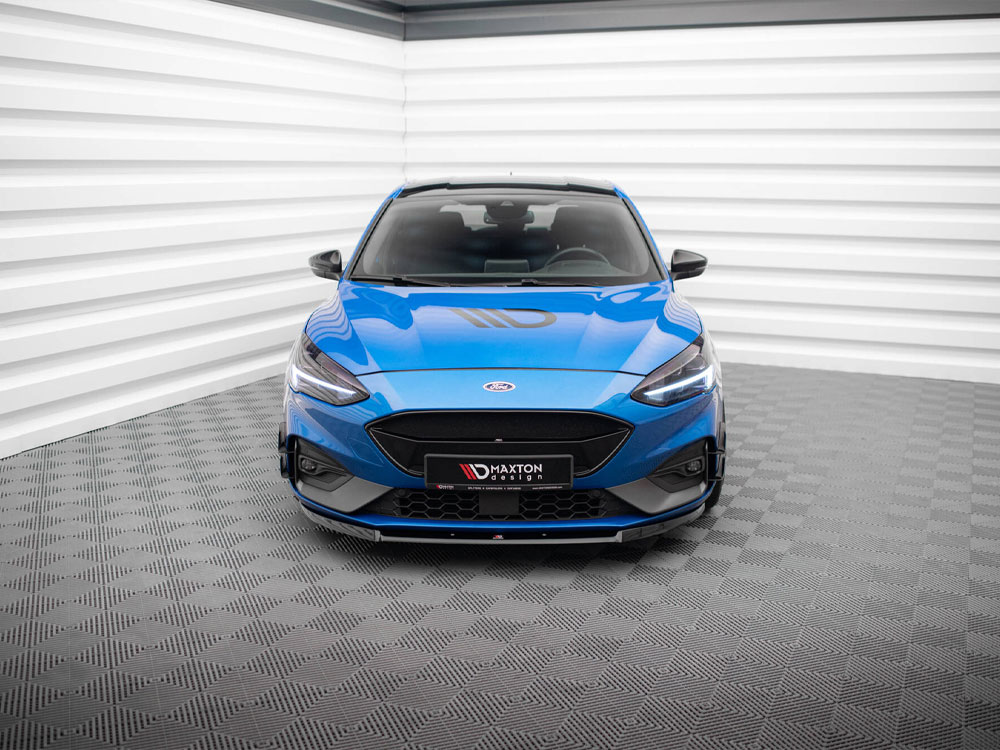 Front Splitter V.2 Ford Focus ST / ST-Line Mk4 - Textured - 3 