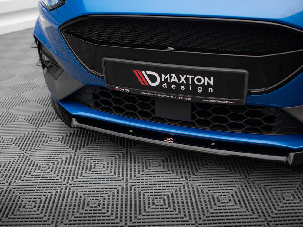 Front Splitter V.2 Ford Focus ST / ST-Line Mk4 - Textured - 4 