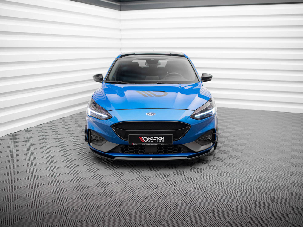 Front Splitter V.3 Ford Focus ST / ST-Line Mk4 - Carbon Look - 3 