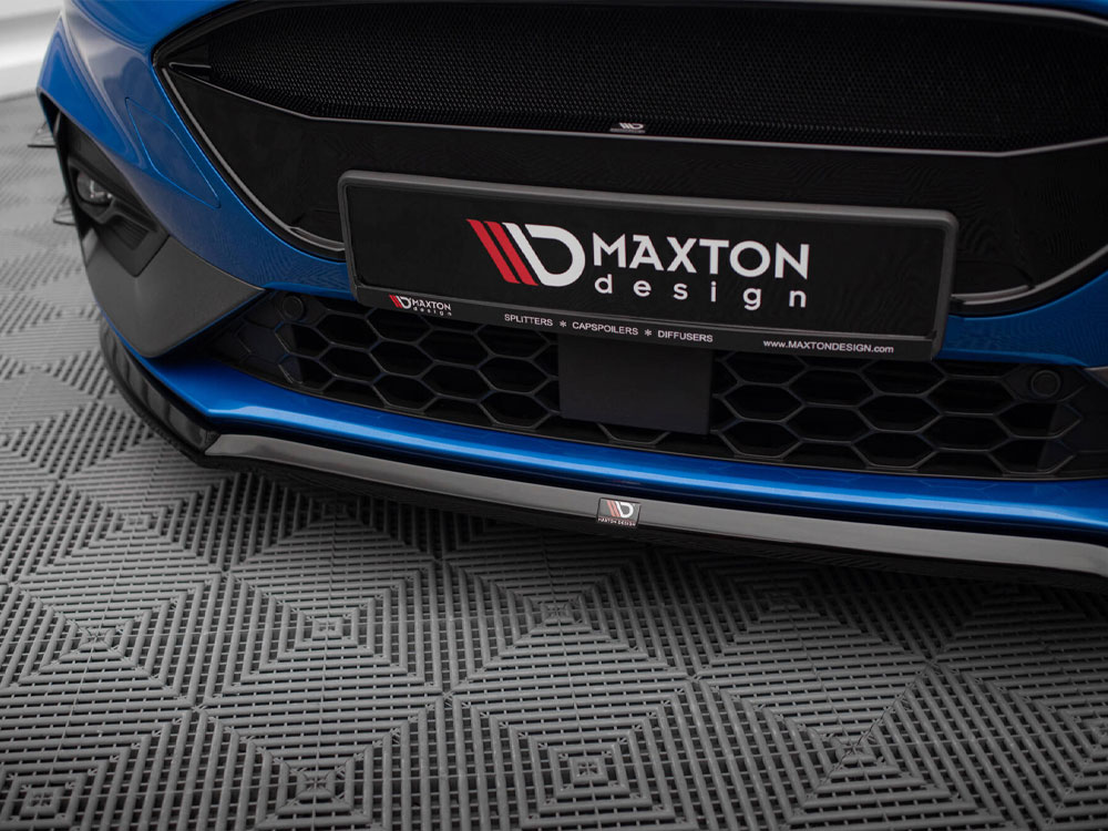 Front Splitter V.3 Ford Focus ST / ST-Line Mk4 - Carbon Look - 4 