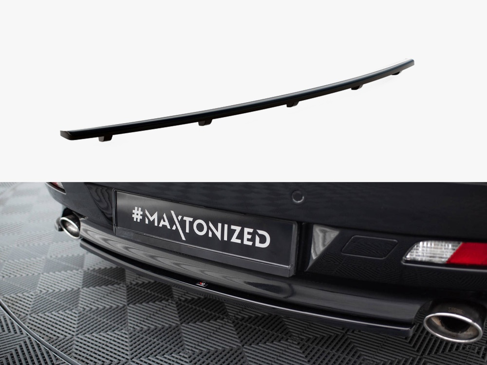Central Rear Splitter (Vertical Bars) BMW 6 Coupe / Cabrio E63 / E64 - 1 