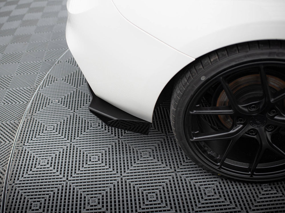 Street PRO Rear Side Splitters V.2 + Flaps BMW 1 F20 M140i - 4 