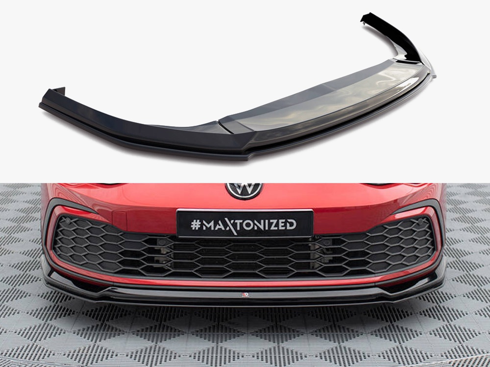 Front Splitter V.6 Volkswagen Golf GTI / GTE / R-Line Mk8 - 1 