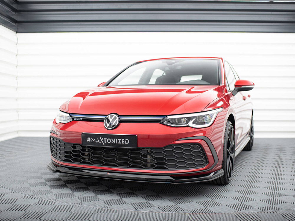 Front Splitter V.6 Volkswagen Golf GTI / GTE / GTD / R-Line Mk8 - 2 