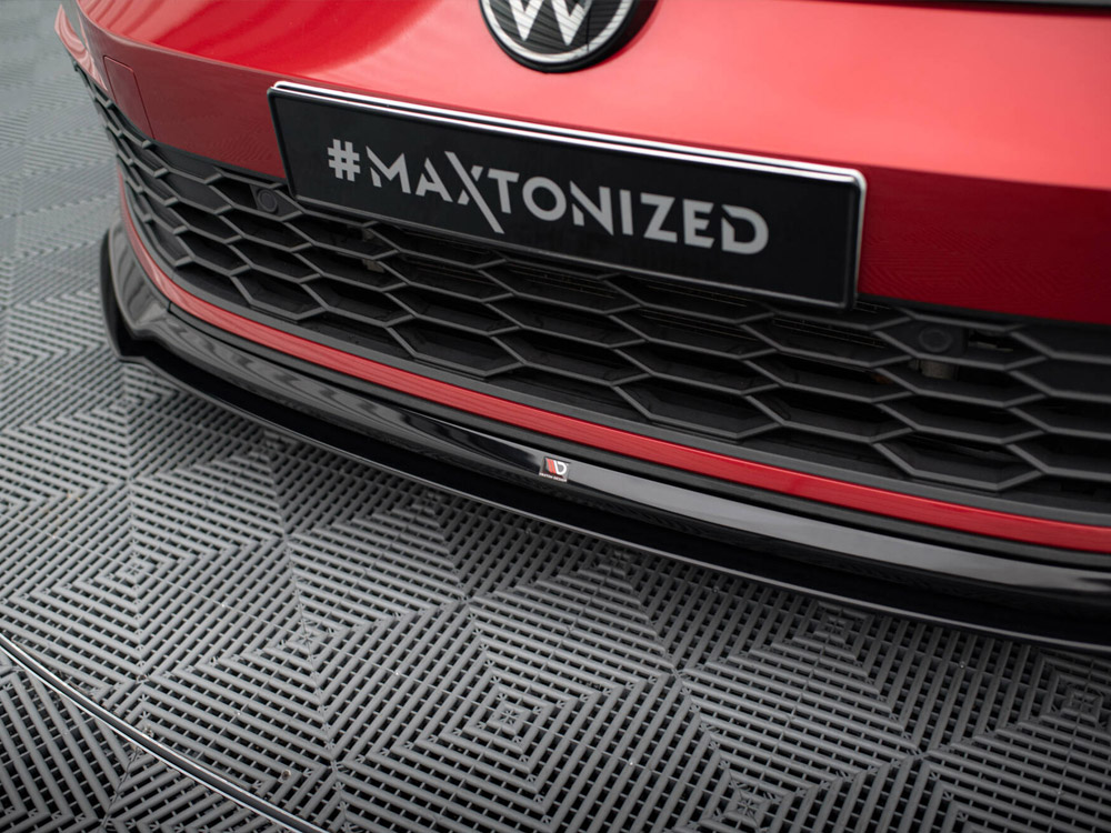 Front Splitter V.6 Volkswagen Golf GTI / GTE / GTD / R-Line Mk8 - 4 