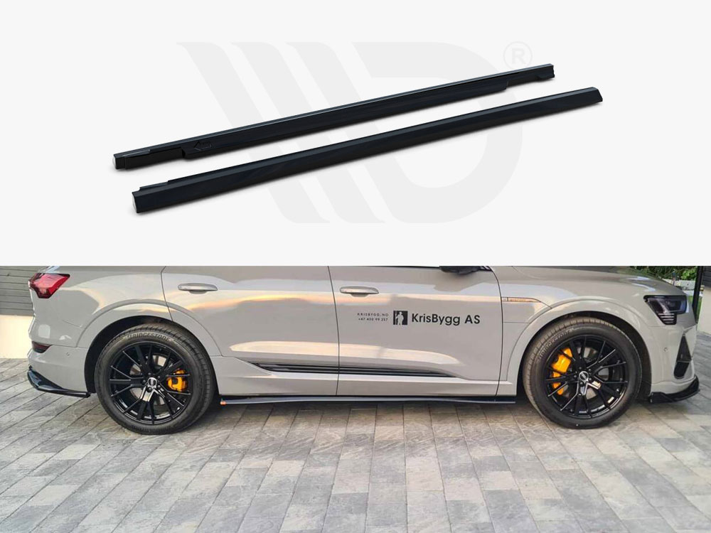 Side Skirts Diffusers Audi e-Tron S-Line - 1 