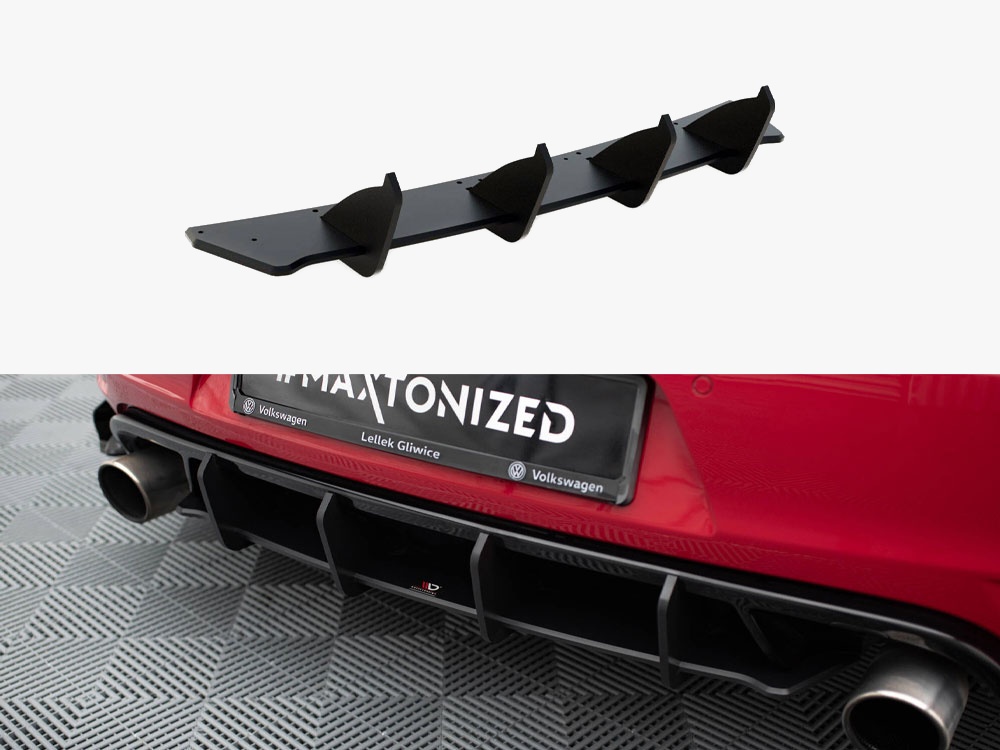 Street PRO Rear Diffuser V.2 VW Golf GTI Mk6 - 1 