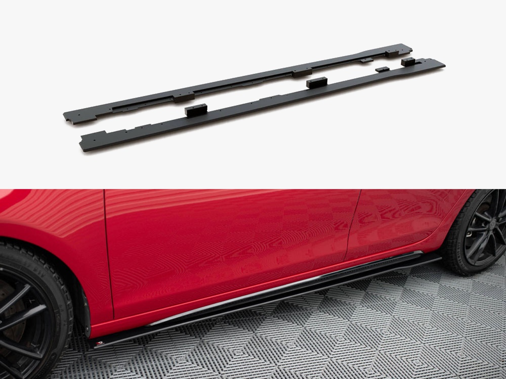 Street PRO Side Skirts Diffusers VW Golf GTI Mk6 - 1 