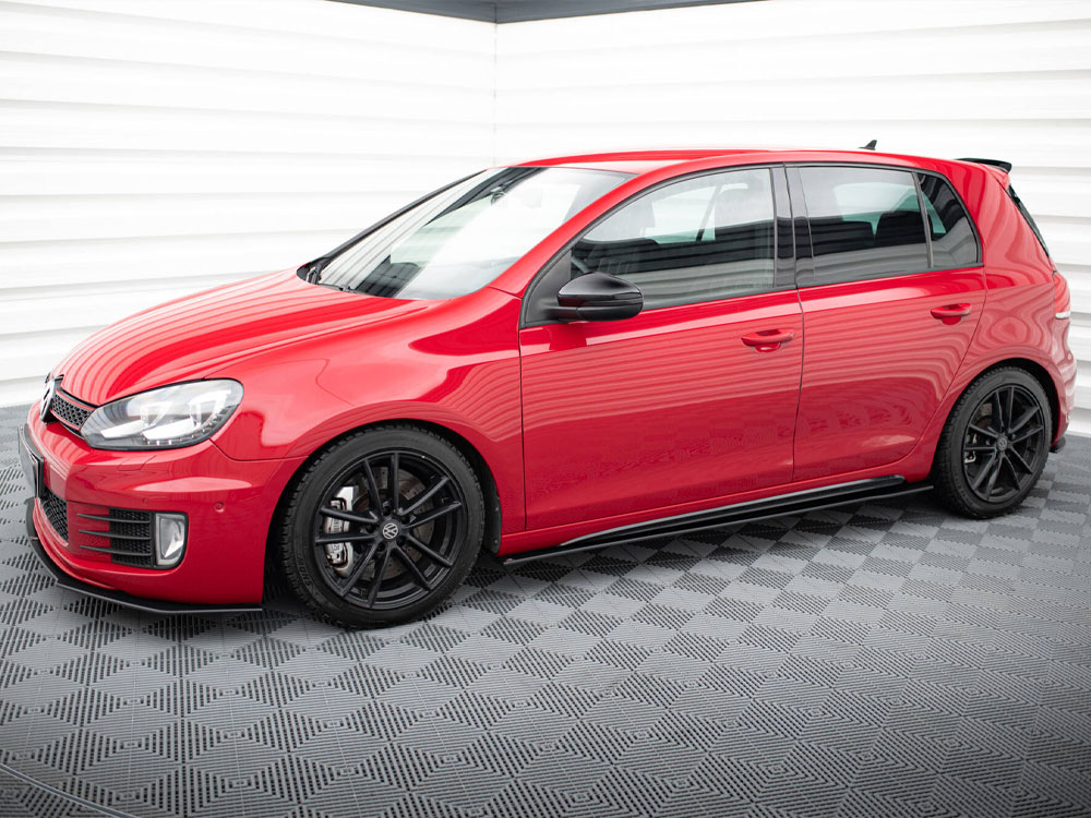 Street PRO Side Skirts Diffusers VW Golf GTI Mk6 - 2 