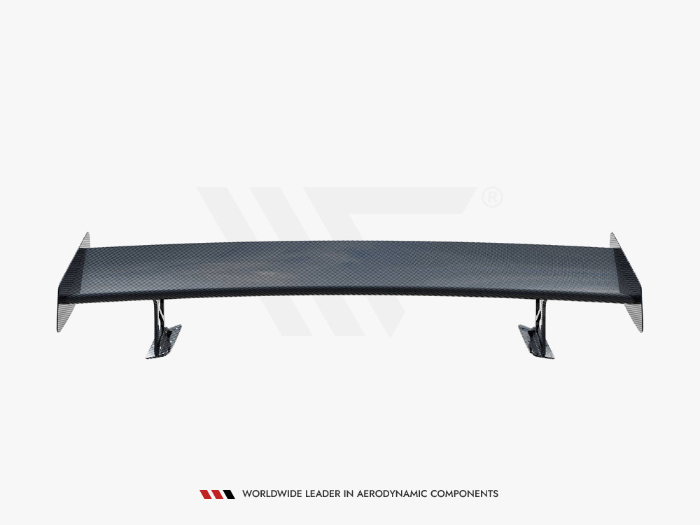 Carbon Spoiler With External Brackets Uprights + LED BMW M2 F87 - 25 