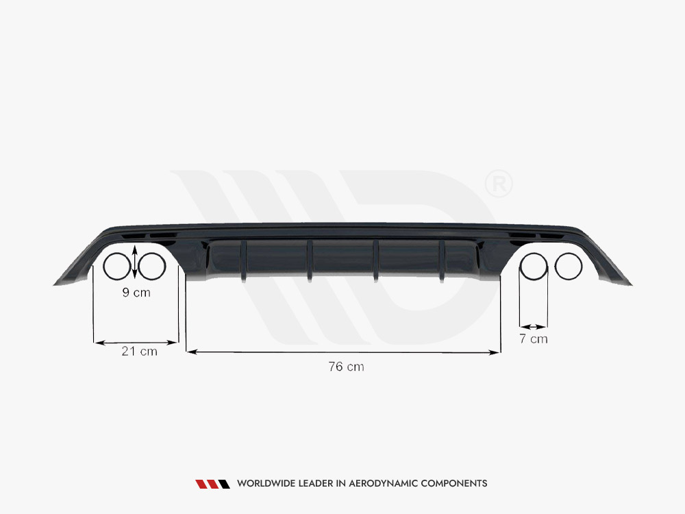 Rear Valance V.2 Ford Focus Hatchabck ST-Line Mk4 - 7 
