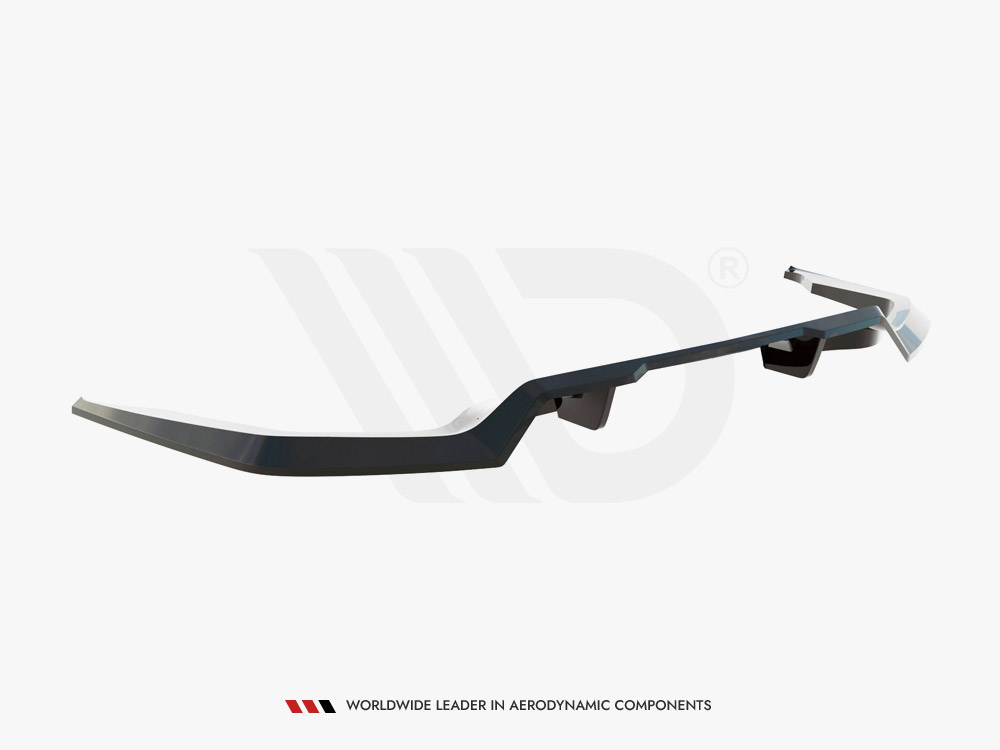 Central Rear Splitter (Vertical Bars) Honda Civic SI Mk10 - 6 