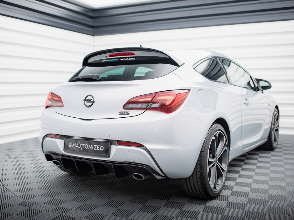 Rear Valance Opel Astra GTC OPC-Line J (Version with single exhausts on both sides) - 2 
