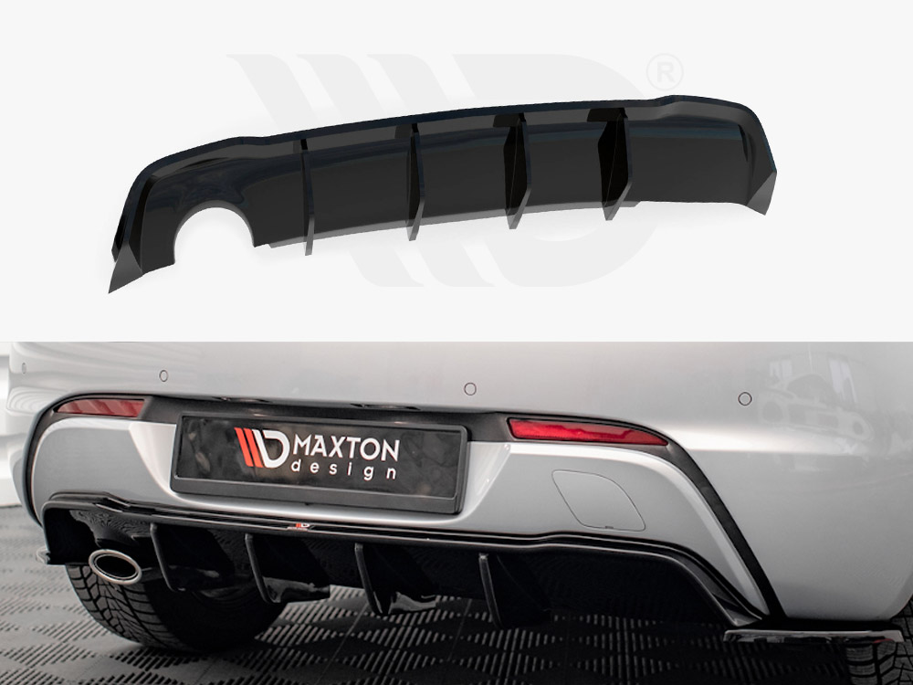 Rear Valance Opel Astra GTC OPC-Line J (Version with single exhaust on one side) - 1 