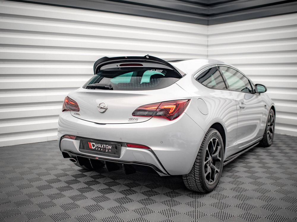 Rear Valance Opel Astra GTC OPC-Line J (Version with single exhaust on one side) - 2 