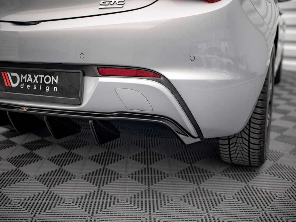 Rear Valance Opel Astra GTC OPC-Line J (Version with single exhaust on one side) - 5 