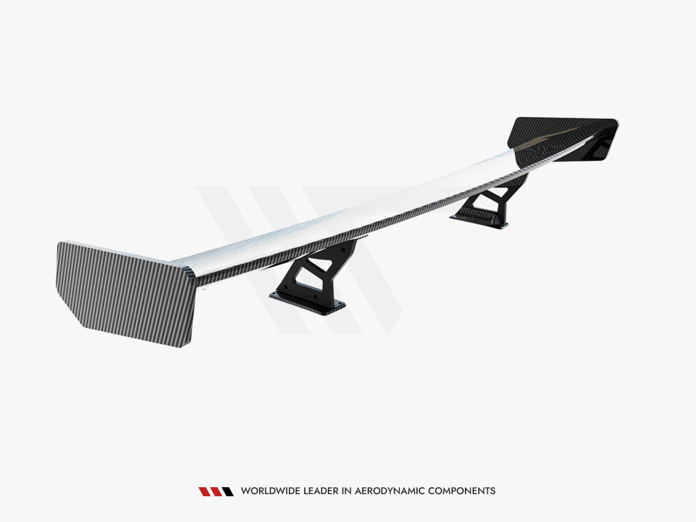 Carbon Spoiler With Internal Brackets Uprights BMW 3 Coupe E46 - 7 
