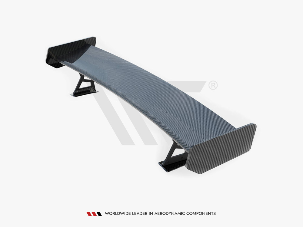 Carbon Spoiler With External Brackets Uprights BMW 3 Coupe E46 - 16 